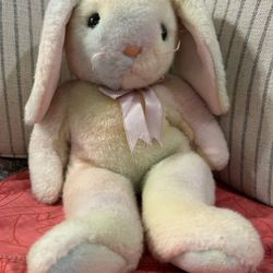Vintage 1999 Ty Beanie Buddy "Hippie" the Tie-Dyed Bunny