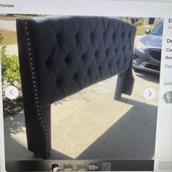 King Tufted Headboard 