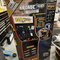 Pac-Man 40th Anniversary Edition Arcade Game Machine, Arcade1Up