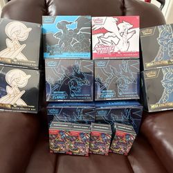 Pokemon center elite trainer box sets. PKC see listing for prices