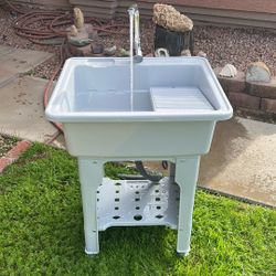 Movable Utility Sink