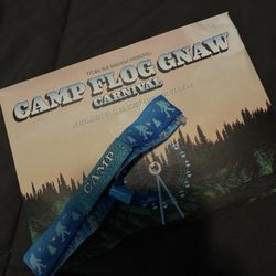 Camp Flog Gnaw 2025 GA wristband