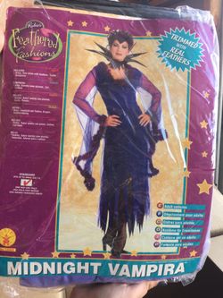 Adult Halloween Costume Midnight Vampire