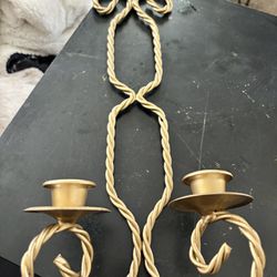Rope Chain Candle holder Wall Hanging