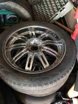 20" rims 5x5 open to trades