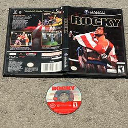 Rocky Nintendo GameCube No Manual Tested