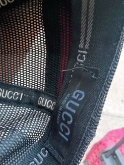 Gucci black Cap fairly new used
