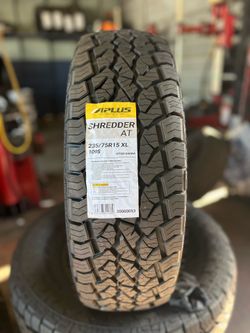 235-75r15 a/t aplus new tire