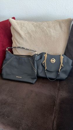 Michael Kors Black Handbags Set of 2