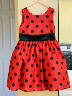 Ladybug Homemade Dress (5T/6T)