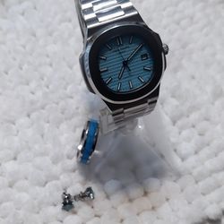 Turquoise Dial Watch