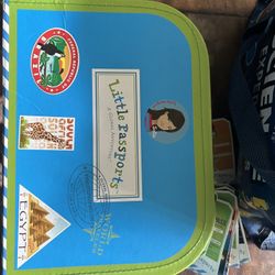 Children’s Little Passports Suitcase And Science Bag