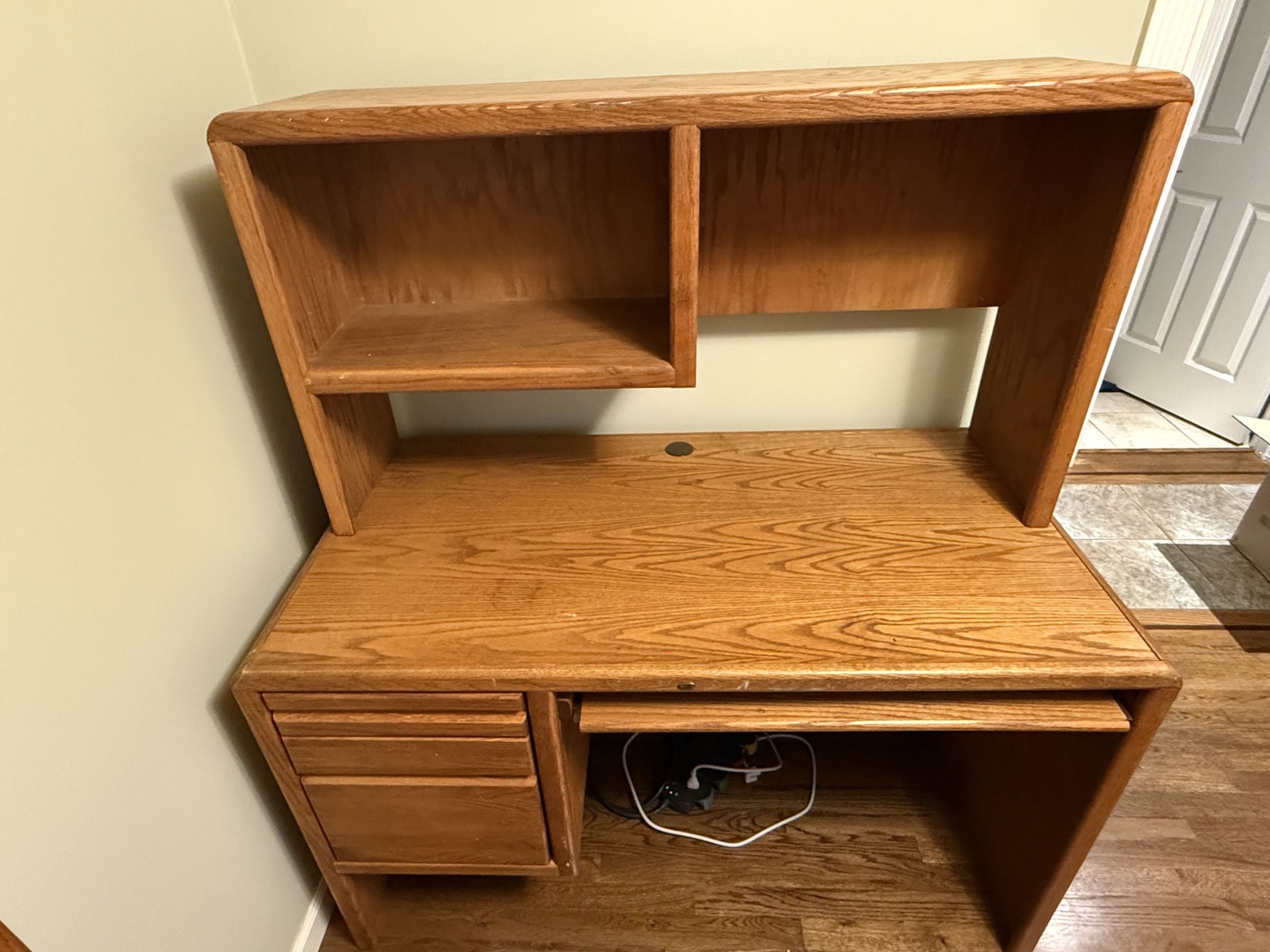 Solid Oak Desk