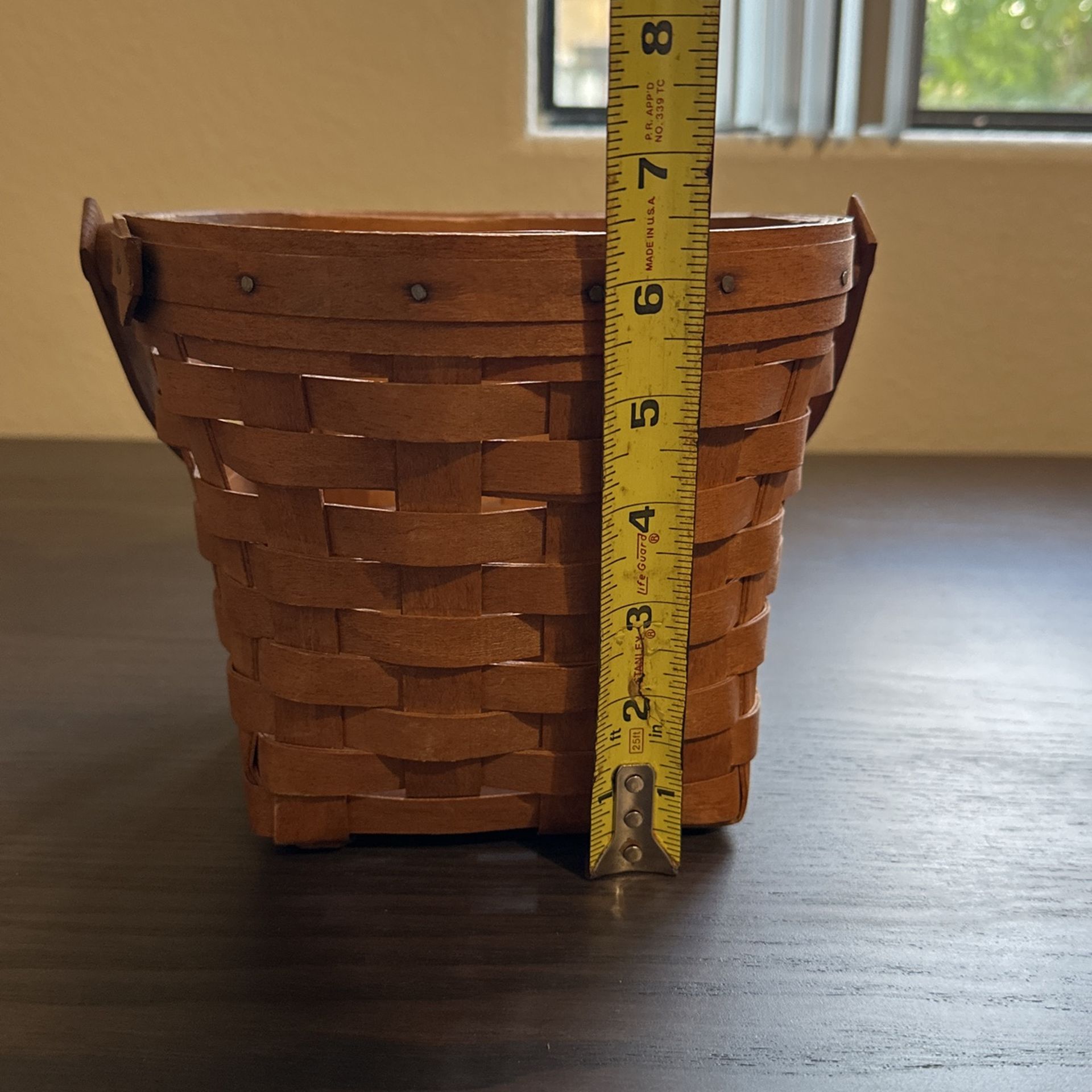 6.5”x8” Longaberger Basket