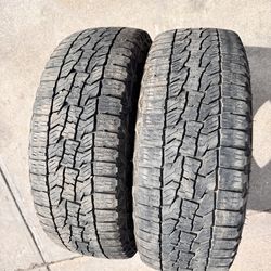 Pair (2) 205 60 16 Falken Wildpeak A/T Trail tires