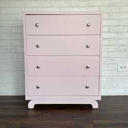 Vintage Pink Dresser