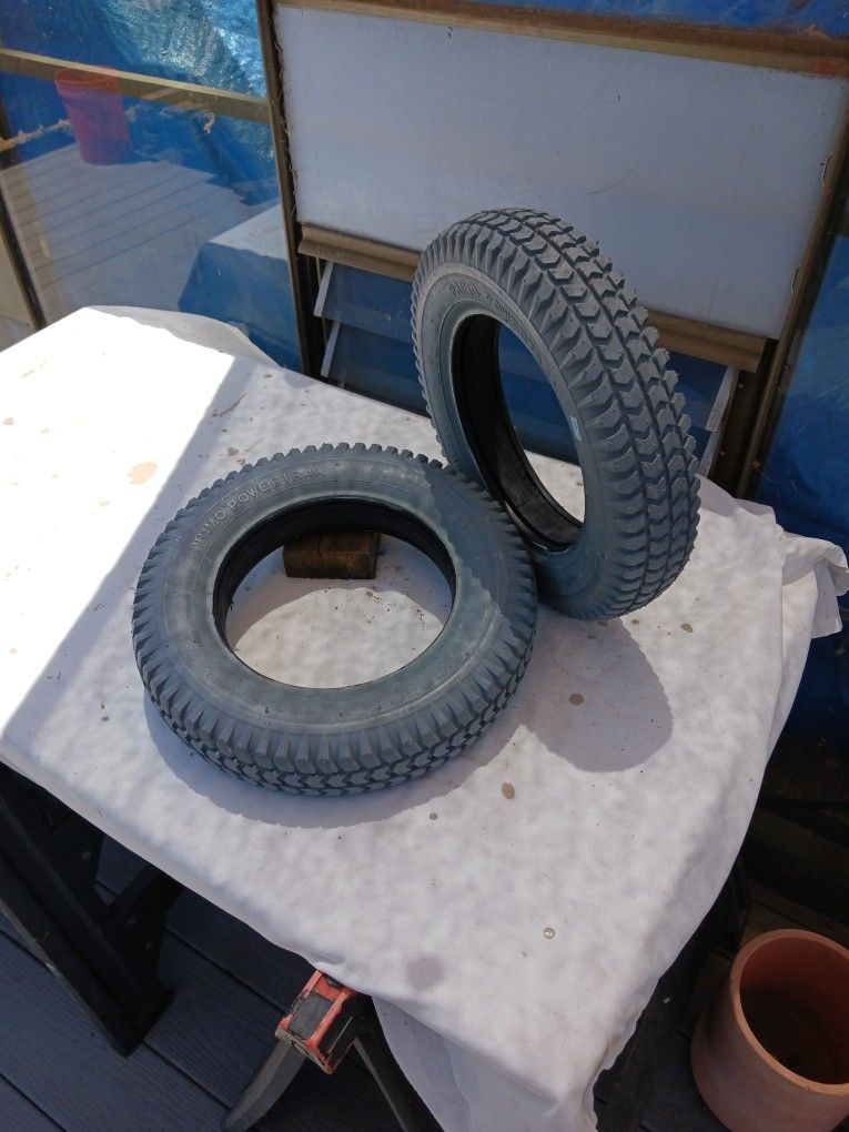 Tire Power Trax 300-8 W/insert Bead Width 2.5 Pair