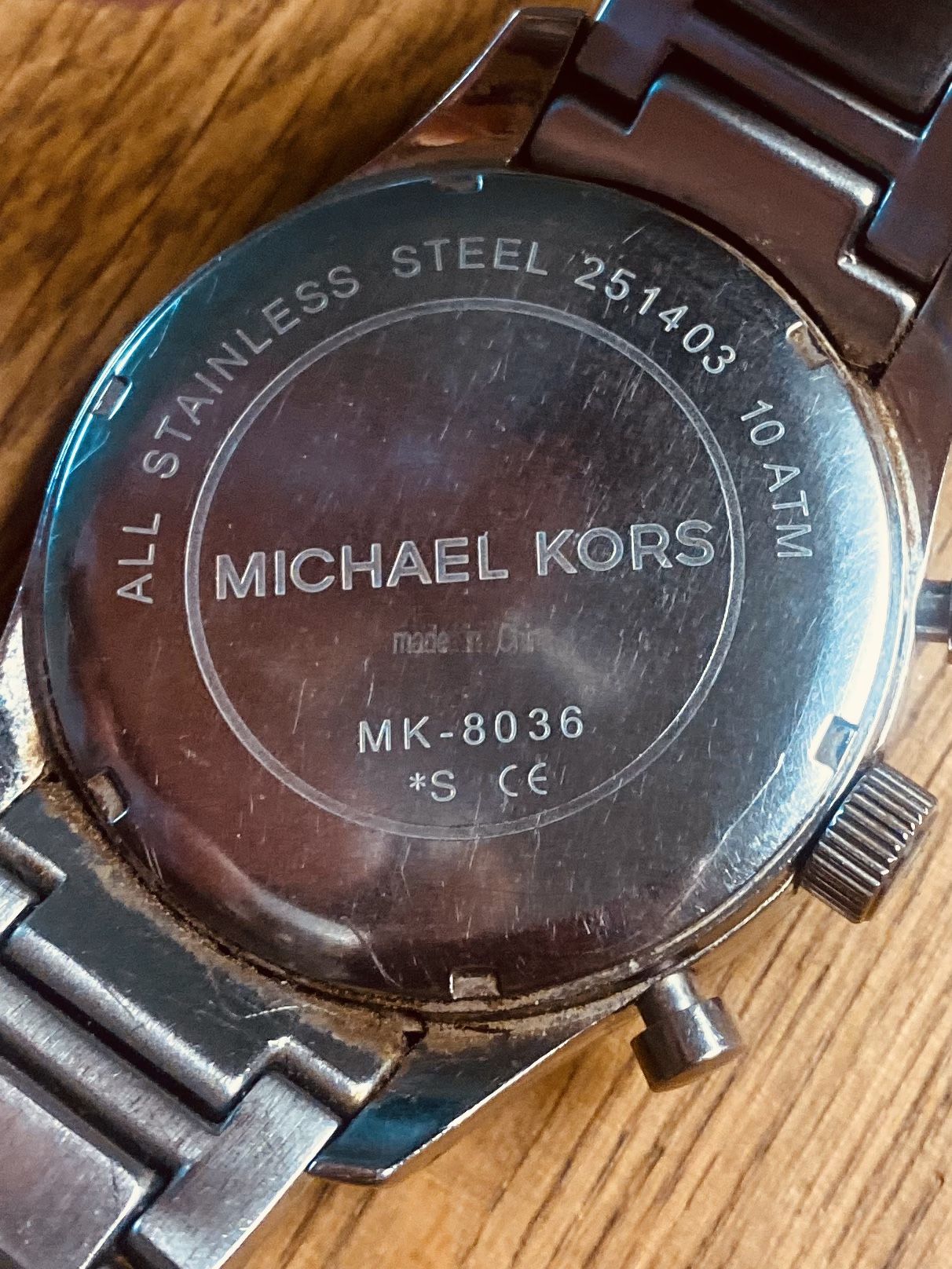 Michael Kors watch. Original. Just needs battery 