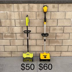 DeWalt 20V & RYOBI ONE+ 18V Snow Shovels **SEE PHOTO FOR PRICING**