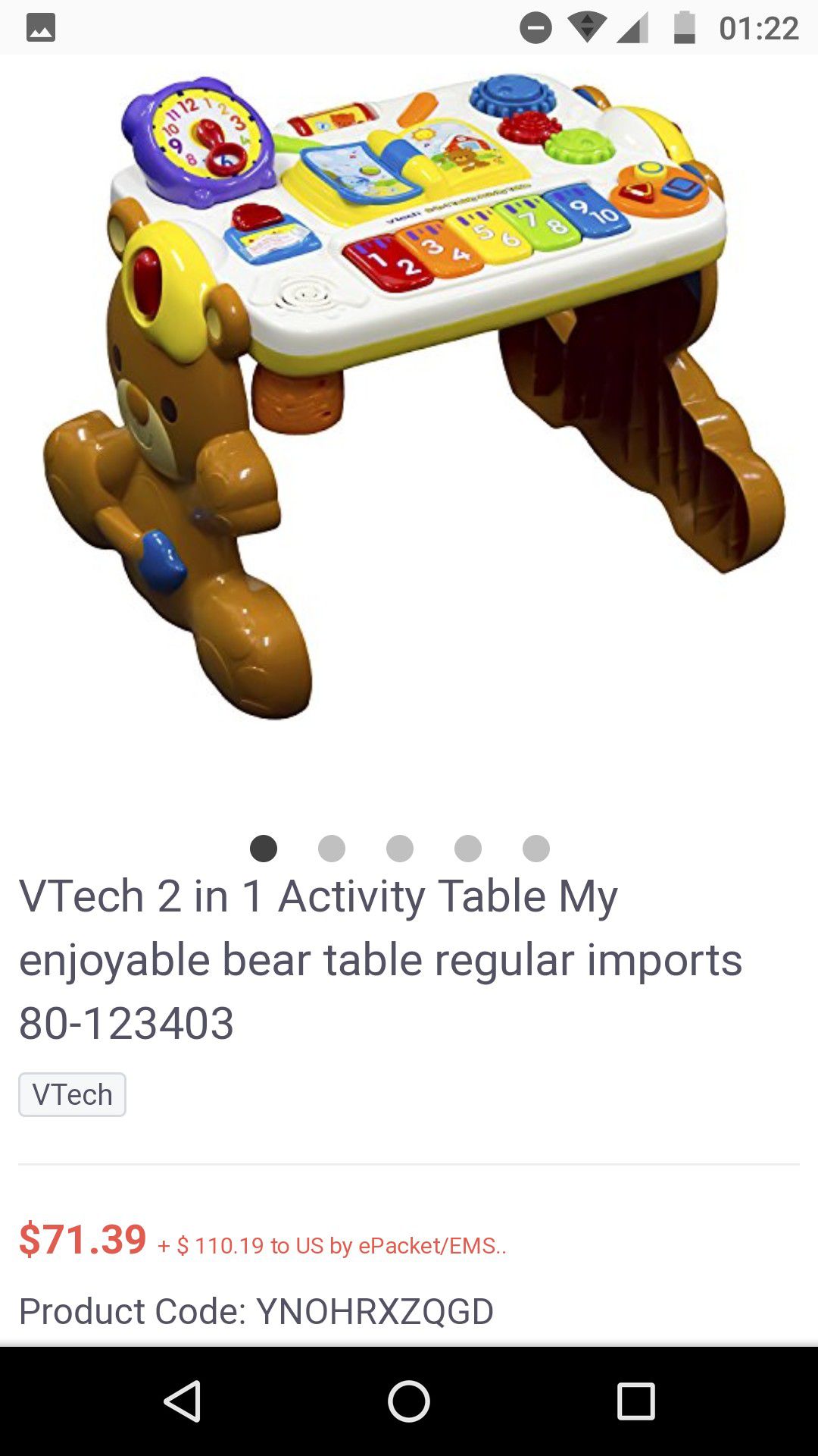 2 in 1 activity table