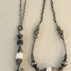 2 Native American Inspired Necklaces