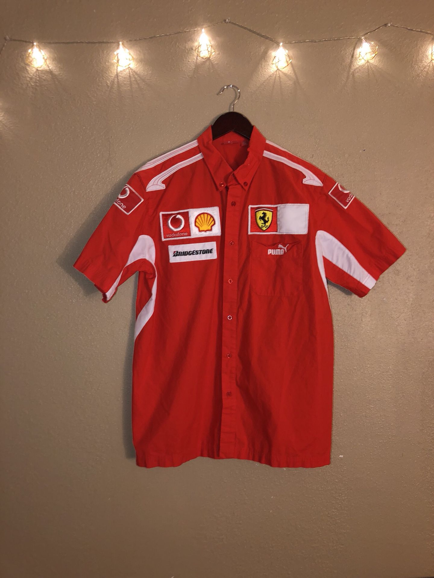 Puma Team Ferrari Shirt, Size Large