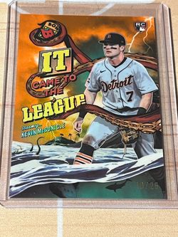 2026 Bowman Chrome Kevin McGonigle TRUE ORANGE /25 RC Came To The League Rookie