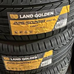 225/50/18 New Tires Set 