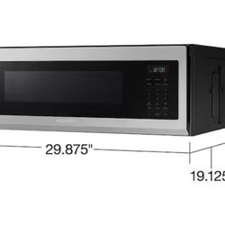 Microwave  Over the range New