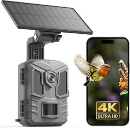 Misstech Solar Trail Camera – 4K/64MP – App Control
