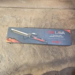 Chi Lava 1" Volcanic Lava Ceramic  Curling  Iron 