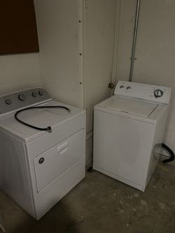 Whirlpool Washer And Dryer