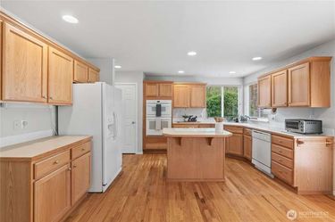 Double Oven With Built In microwave Great Condition