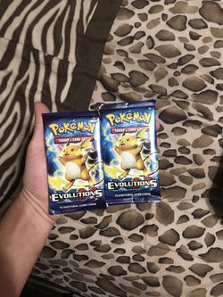 Pokemon Evolutions booster packs