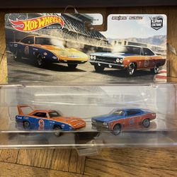 Hot Wheels Premium Plymouth Superbird Roadrunner 2 Pack New