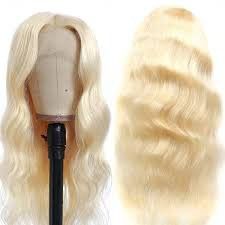Brazilian Blonde Body Wave Lace Front Virgin Human Hair Wigs