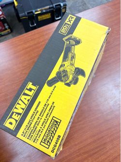 Dewalt new grinder 41/2-5” brushless