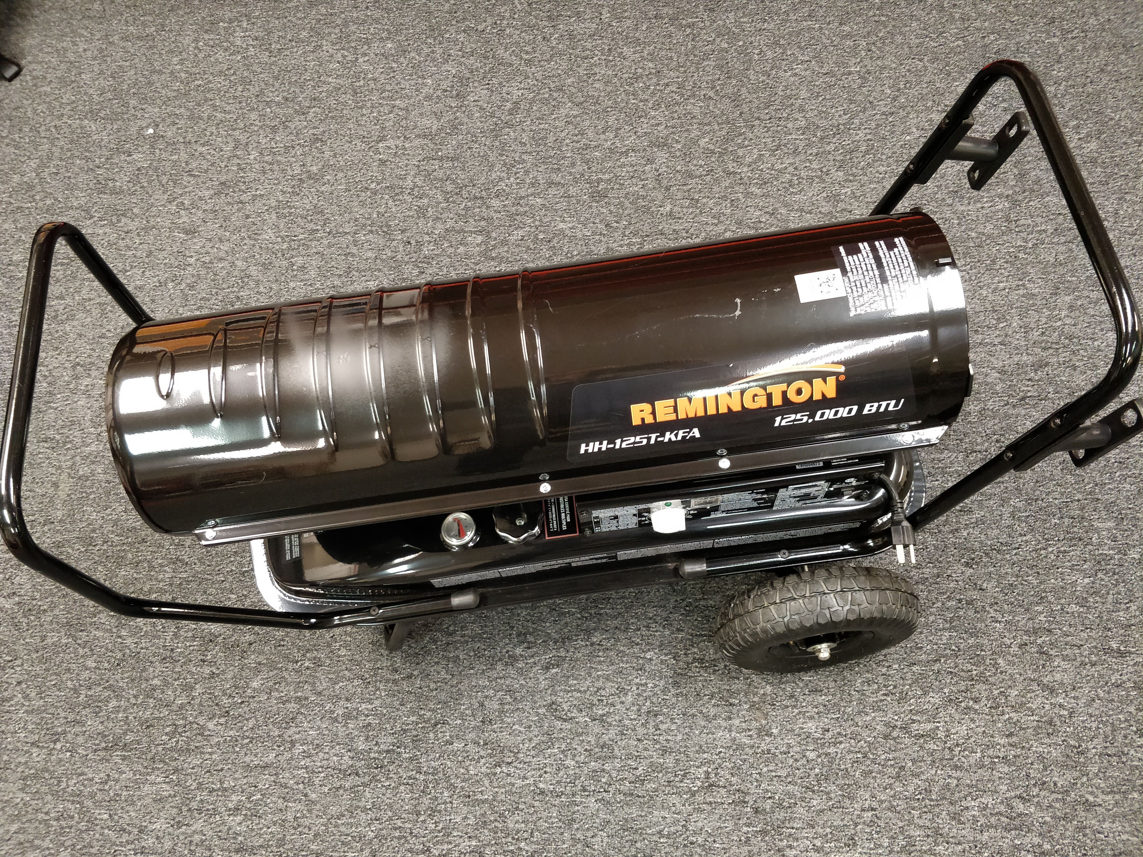 Remington HH-125T-KFA kerosene forced air heater 125,000 BTUs ~ outdoors,  warehouse, garage, etc. ~ NOT for inside residential homes for Sale in  Lombard, IL - OfferUp