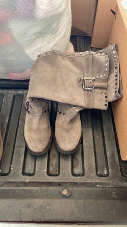 Grey Long Boot