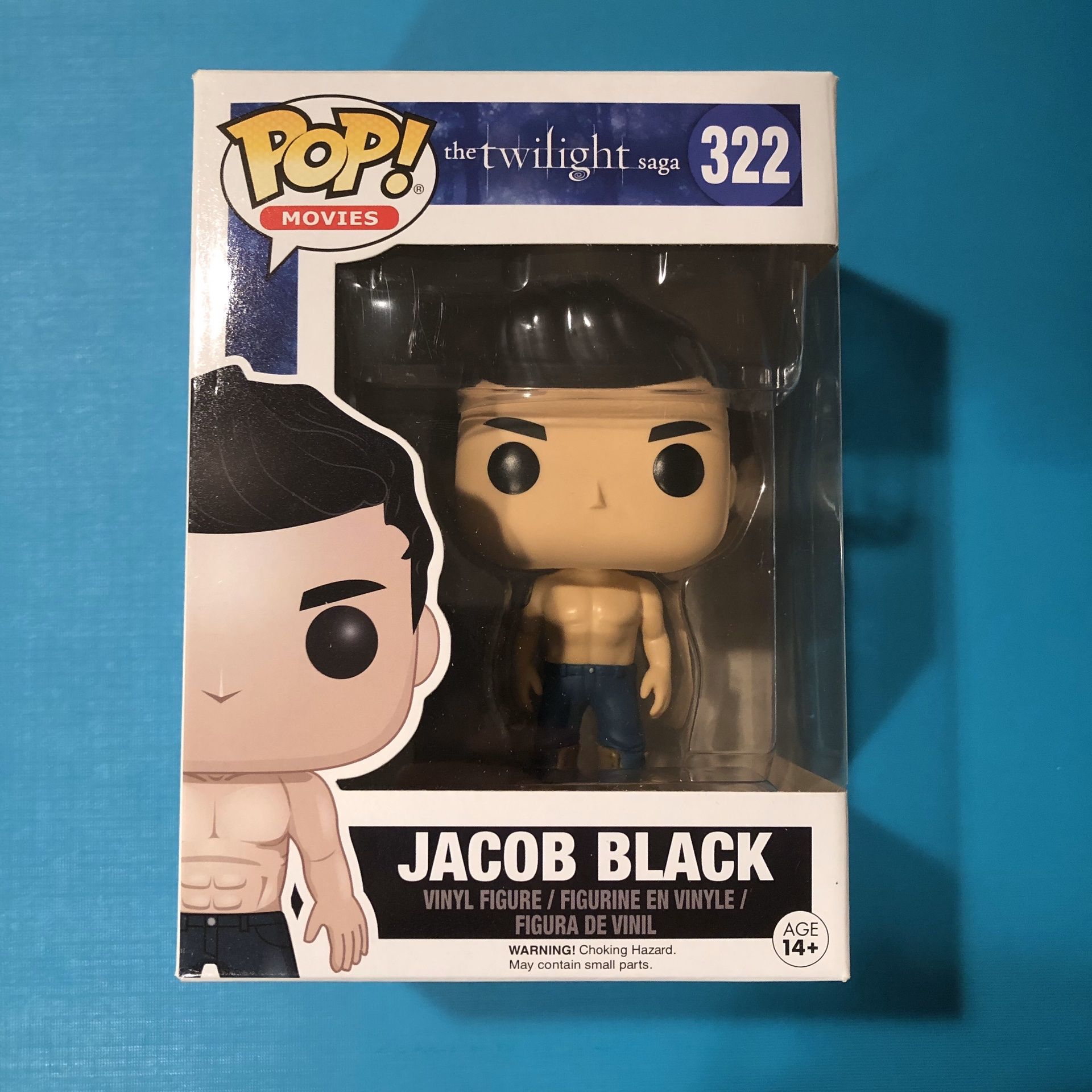 Jacob Black Funko Pop The Twilight Saga Vinyl Figure #322.