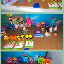 LOT #8 LARGE MIX of MINI’s - Strawberry Shortcake, Care Bears, Squinkies Do Drops, Monster High, Etc