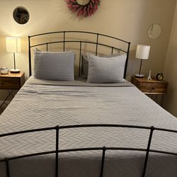 Bed & Nightstands  For Sale Must Go By 10/21