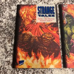 2 Marvel Comics Strange Tales Tales Of Astonish Hulk Thing
