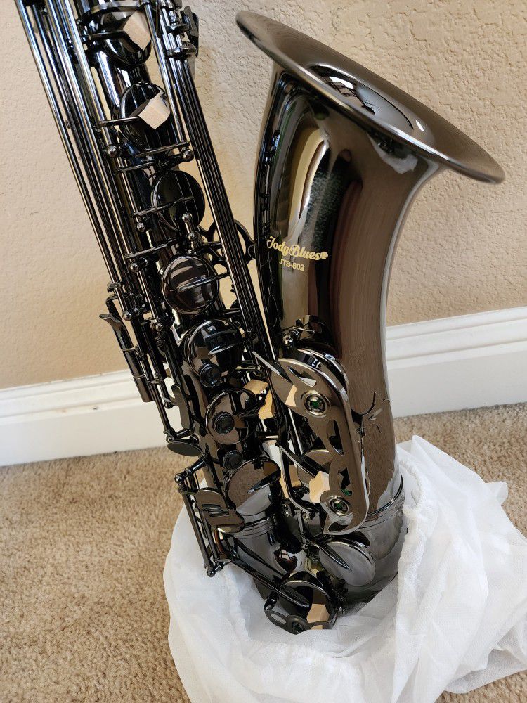 NEW! Black JodyBlues Tenor Saxophone Bb JTS-802 Professional Tenor Sax 