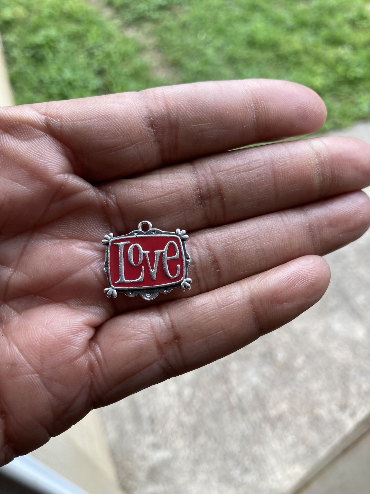 James Avery Retired Enamel Love Charm $140With Shipping Or $135 Pick Up 