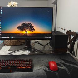 Full Gaming pc Setup ryzen 7 7800x3d / Rtx 4070 super + 280hz gaming monitor and mouse and keyboard