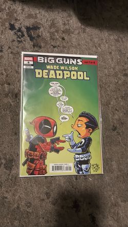 Marvel Deadpool #8 Big Guns Variant Comic