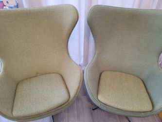 Tennis Ball Green Egg Chairs