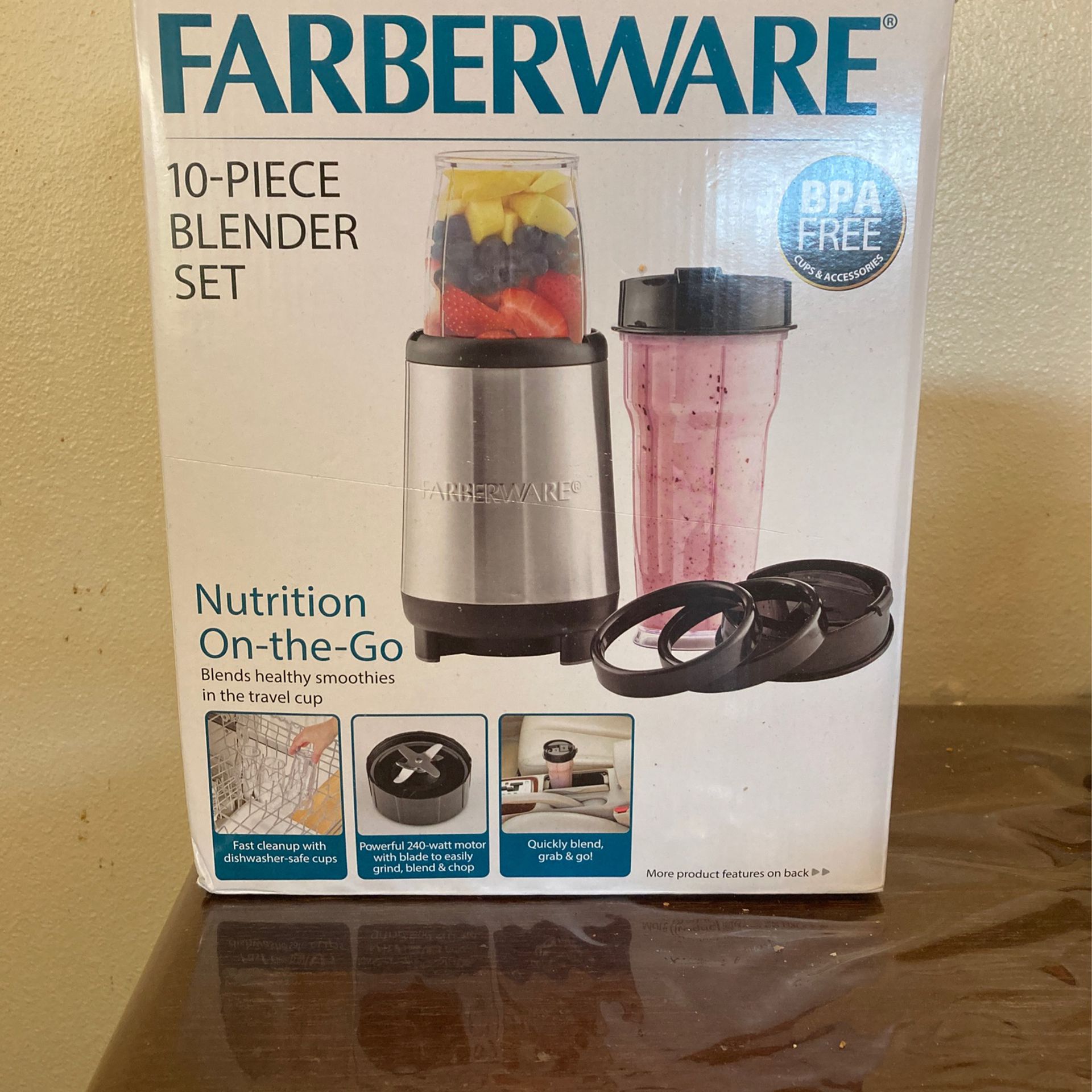 Farberware Single Serve Blender Easy To Use 