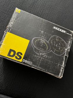 Kicker DS693 6x9 3-Way Car Speakers
